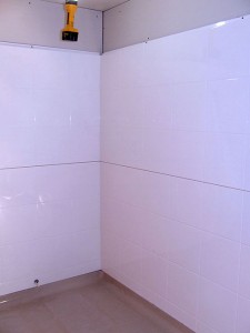 Bathroom walls